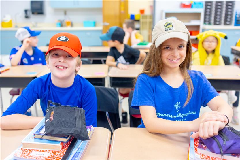 Grassland Elementary students enjoy hat day 